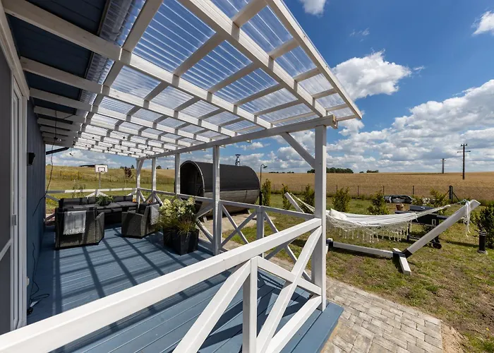 Kaszubskie Klimaty Niebieski Semesterbostad *