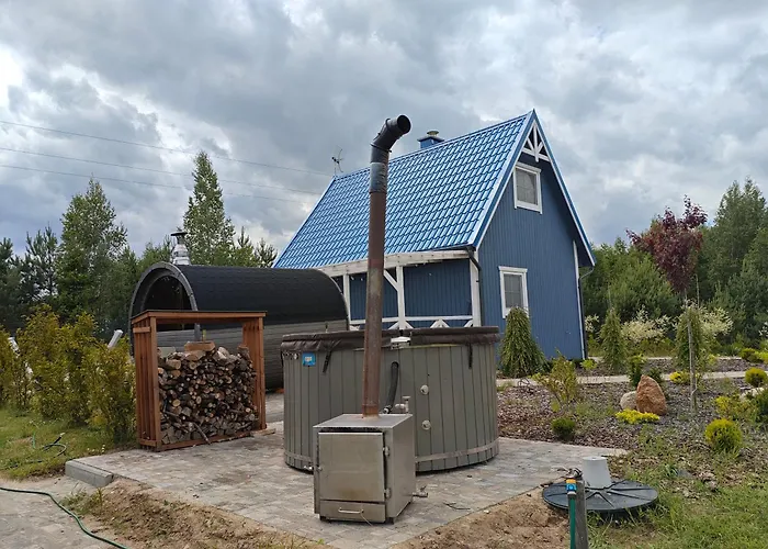 Tatil Evi Kaszubskie Klimaty Niebieski *